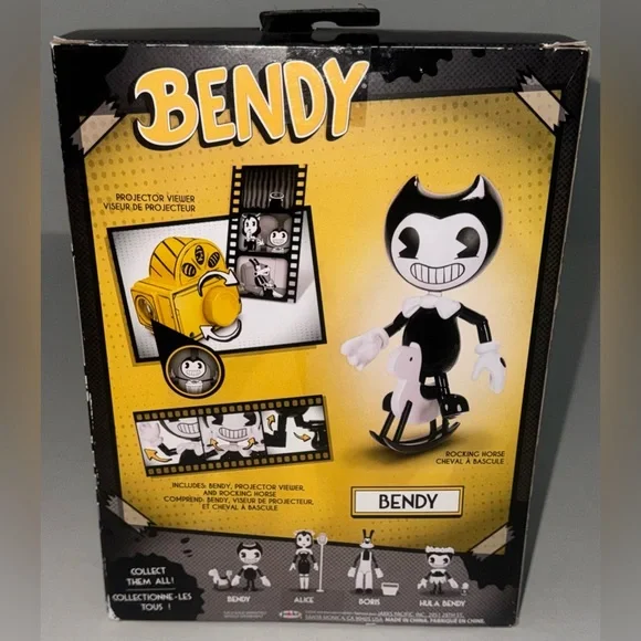 Jakks Pacific Bendy and the Ink Machine Bendy 5-inch Action Figure - Picture 3 of 7